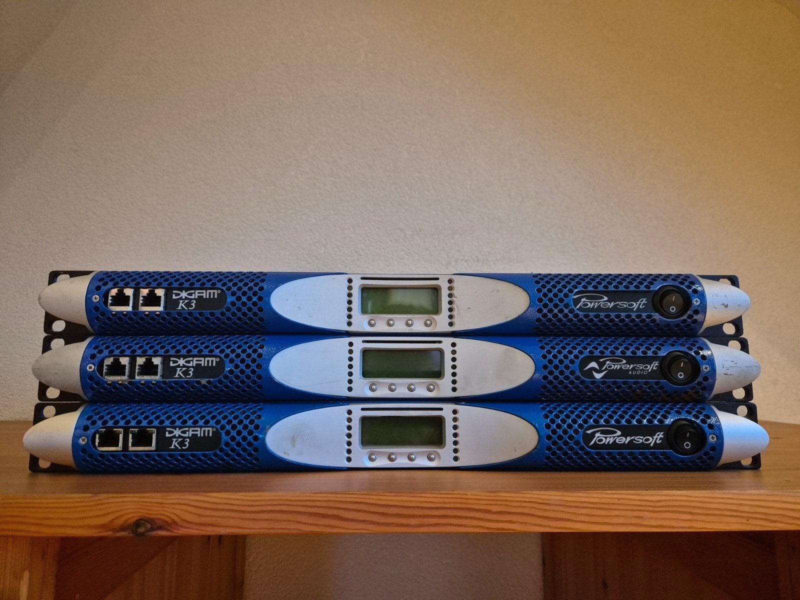 2x Powersoft Digam K3, Audio, Tv en Foto, Professionele Audio-, Tv- en Video-apparatuur, Audio, Ophalen of Verzenden