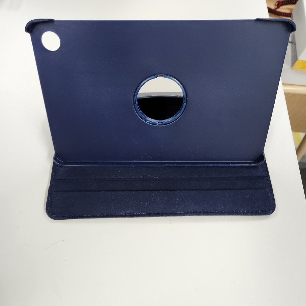 Oppo Pad Air (11 inch) Hoes -Blauw - draaibaar met stand, 10 inch, Press@oppo.com, Bescherming voor- en achterkant, Ophalen of Verzenden