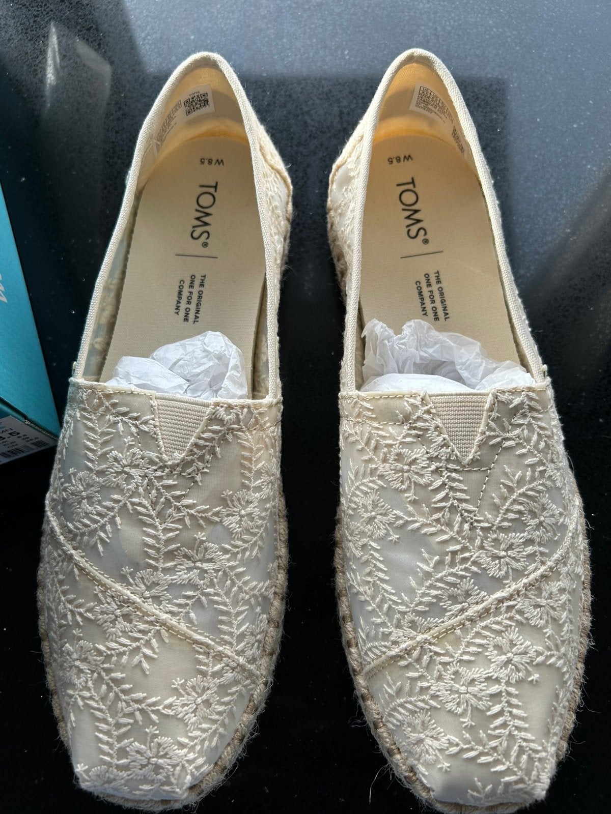 TOMS Alpargate Rope in maat 39 (nieuw in de doos), Overige kleuren, Instappers, Nieuw, Ophalen of Verzenden