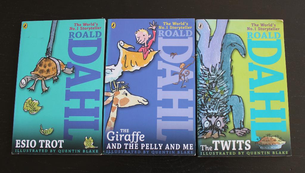 Roald Dahl - The Twits / Esio Trot / The Giraffe - English, Ophalen of Verzenden, Zo goed als nieuw, Roald Dahl, Fictie