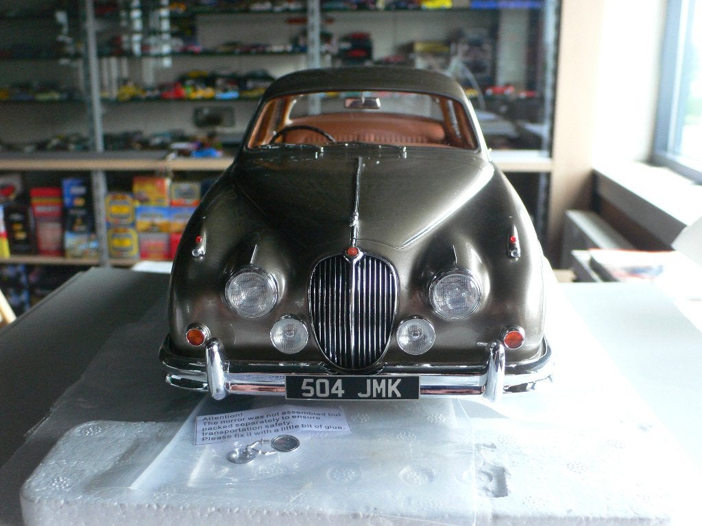 jaguar mk2 -goudmetallic 1959-1968 - matrix 12art- 1/12 !!!!, Verzenden, Nieuw, 1:9 t/m 1:12, Auto