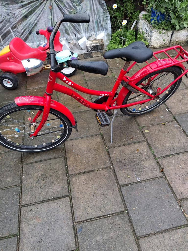 meisjes fiets, Ophalen, Gebruikt, Minder dan 16 inch