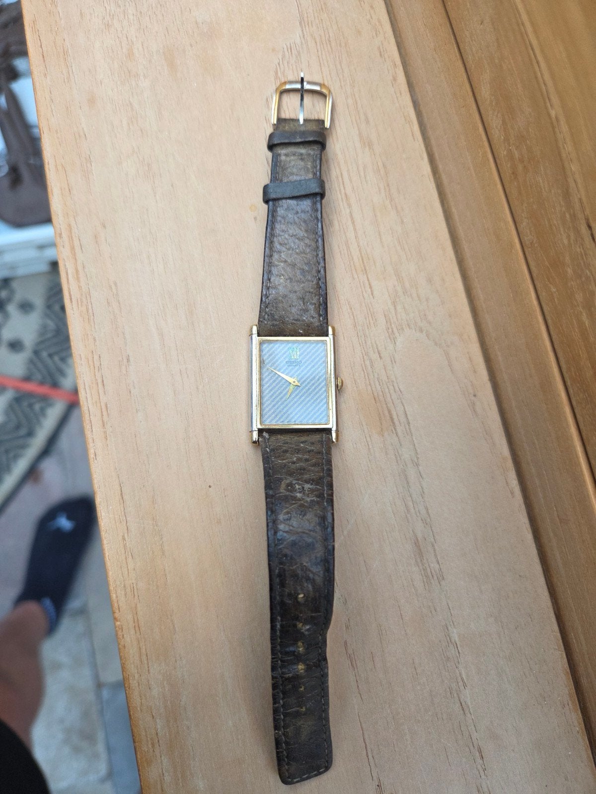 Vintage Seiko Quartz Horloge, Ophalen, Polshorloge, Overige materialen, Seiko