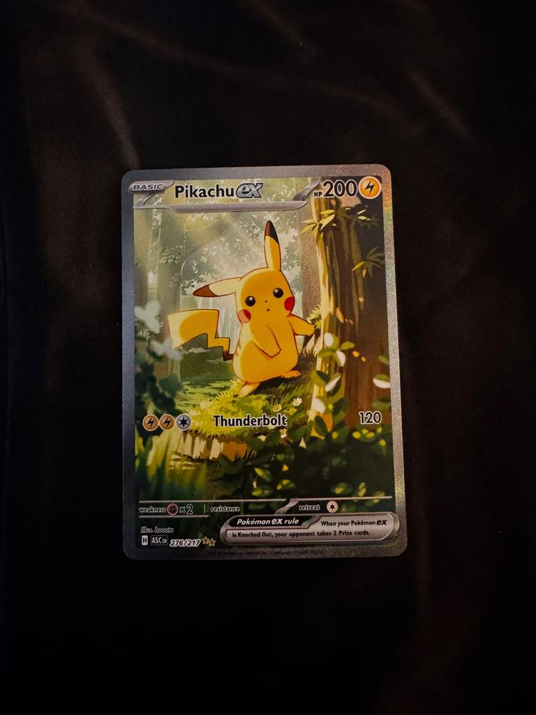 Pikachu EX #276 - Pokémon kaart, Ophalen, Nieuw, Losse kaart, Foil