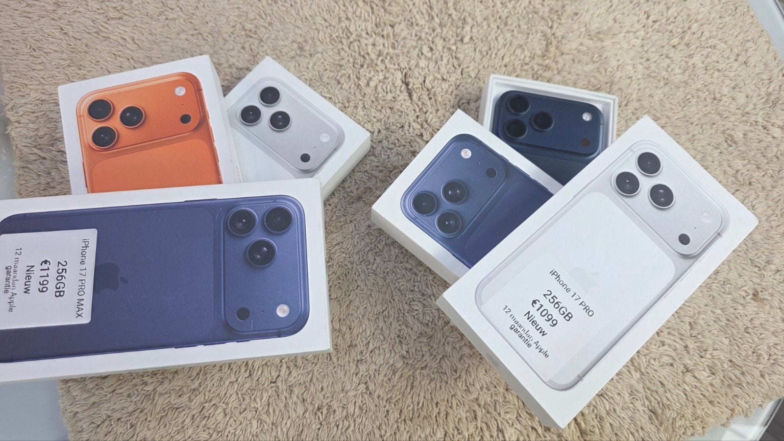 iphone 17 Pro Max 256gb/ 17 Pro 256gb Nieuw