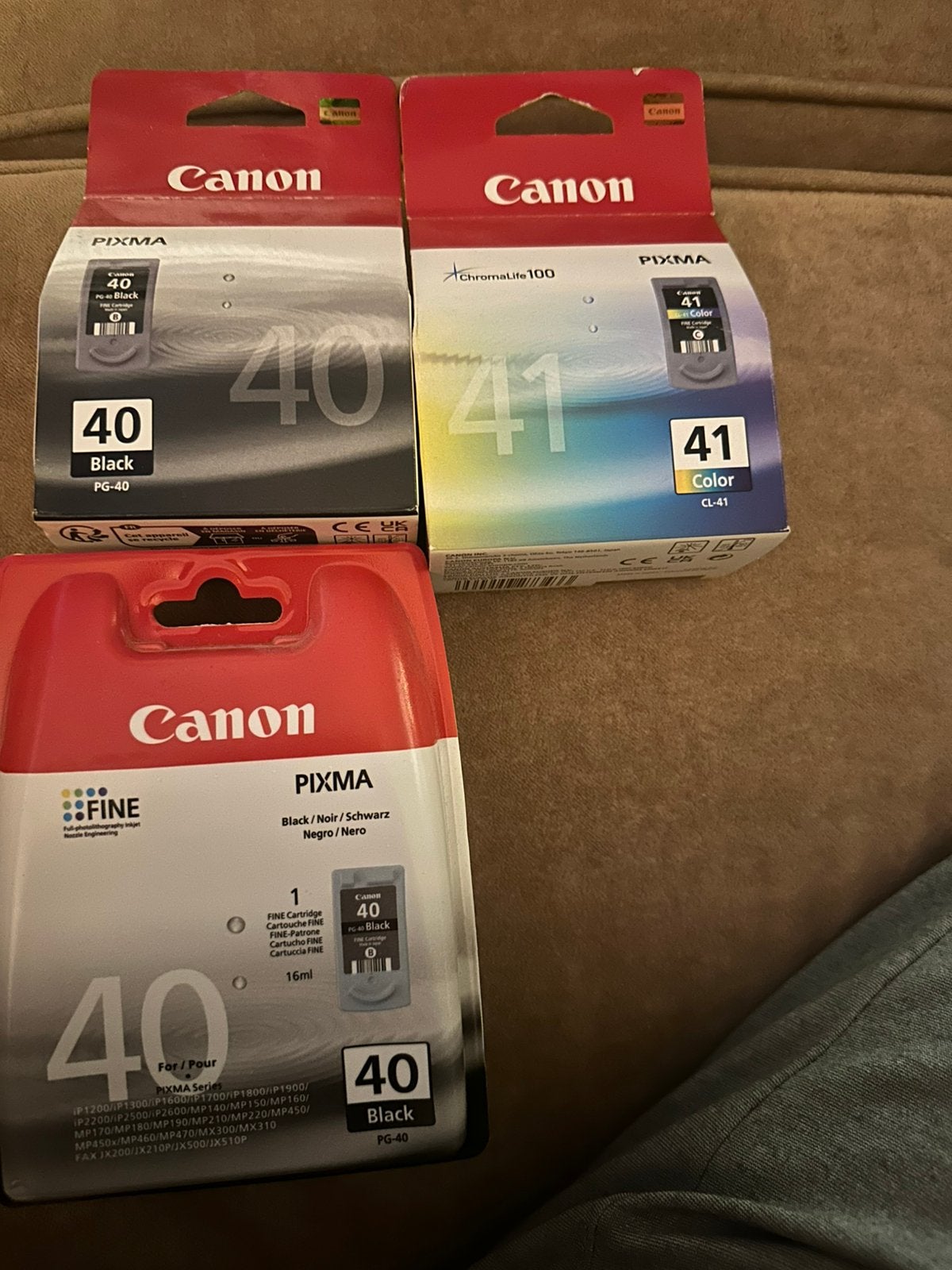 PIXMA inktcartridges 3 stuks, Ophalen of Verzenden, Nieuw
