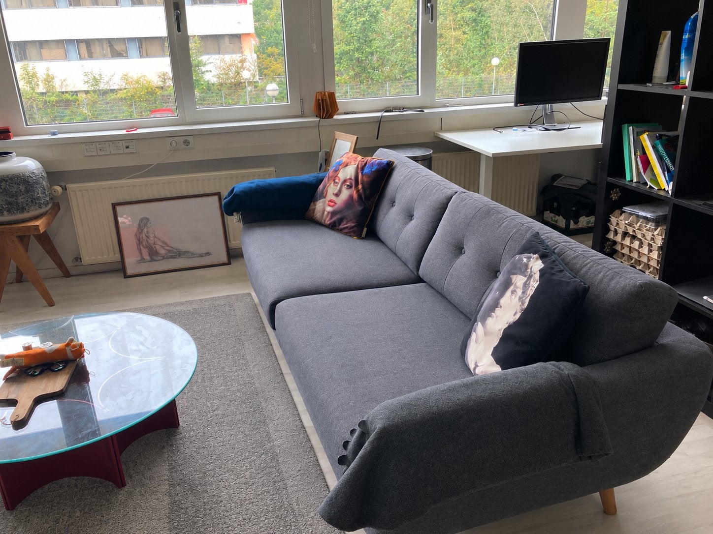 Sofa Company Vera 3 zitter NIEUWPRIJS: €999,-, Gebruikt, Driepersoons, 75 tot 100 cm, Ophalen of Verzenden