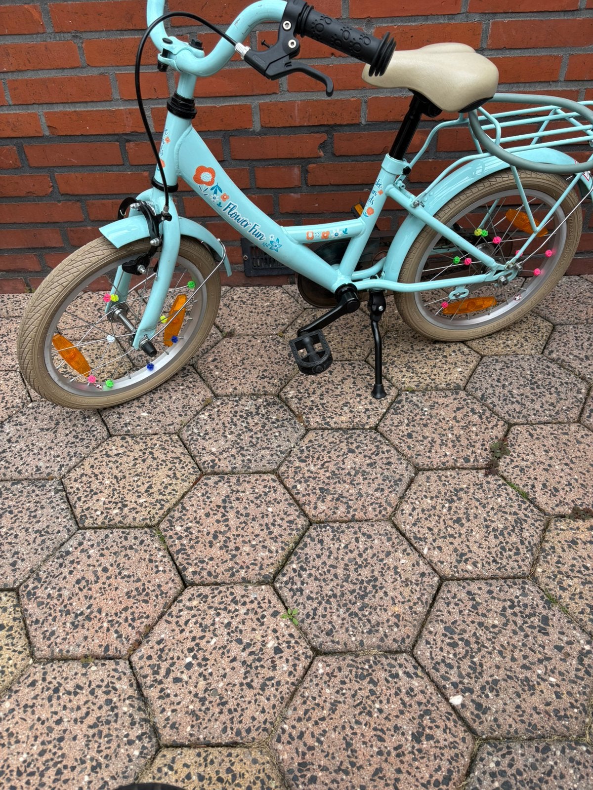 Leuke meisjes fiets, Ophalen, Zo goed als nieuw, 18 inch