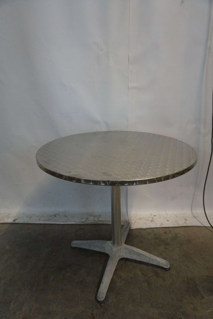 Ronde horeca bistro tafel eettafel | 80 doorsnee, Gebruikt, 50 tot 100 cm, 50 tot 100 cm, Ophalen
