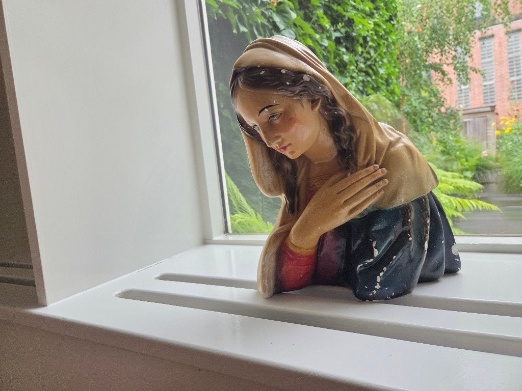 Antiek Borstbeeld Maria, Ophalen