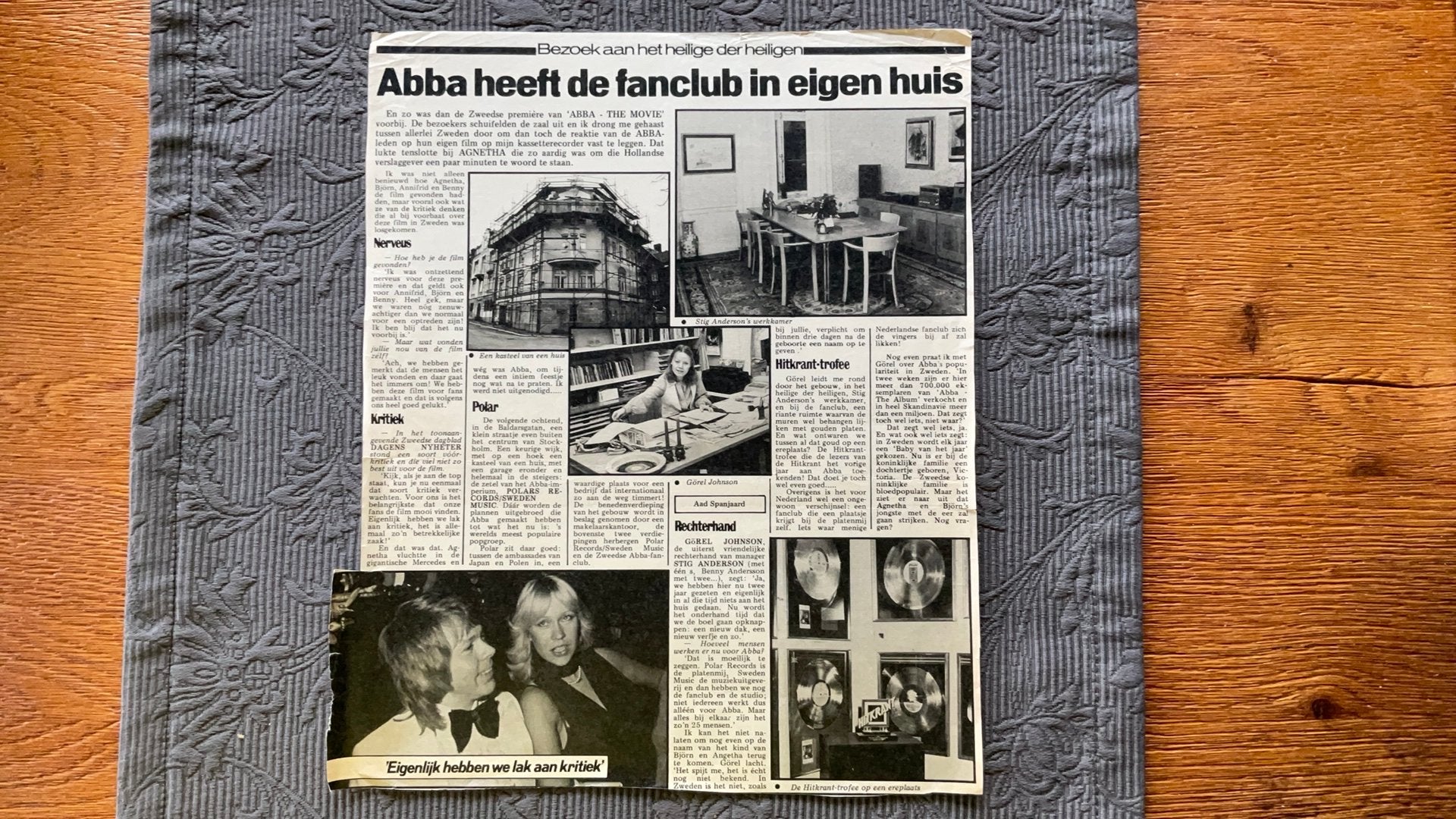 Diverse ABBA Artikelen, Ook Per Stuk Te Koop, Verzamelen, Muziek, Artiesten en Beroemdheden, Ophalen of Verzenden, Zo goed als nieuw