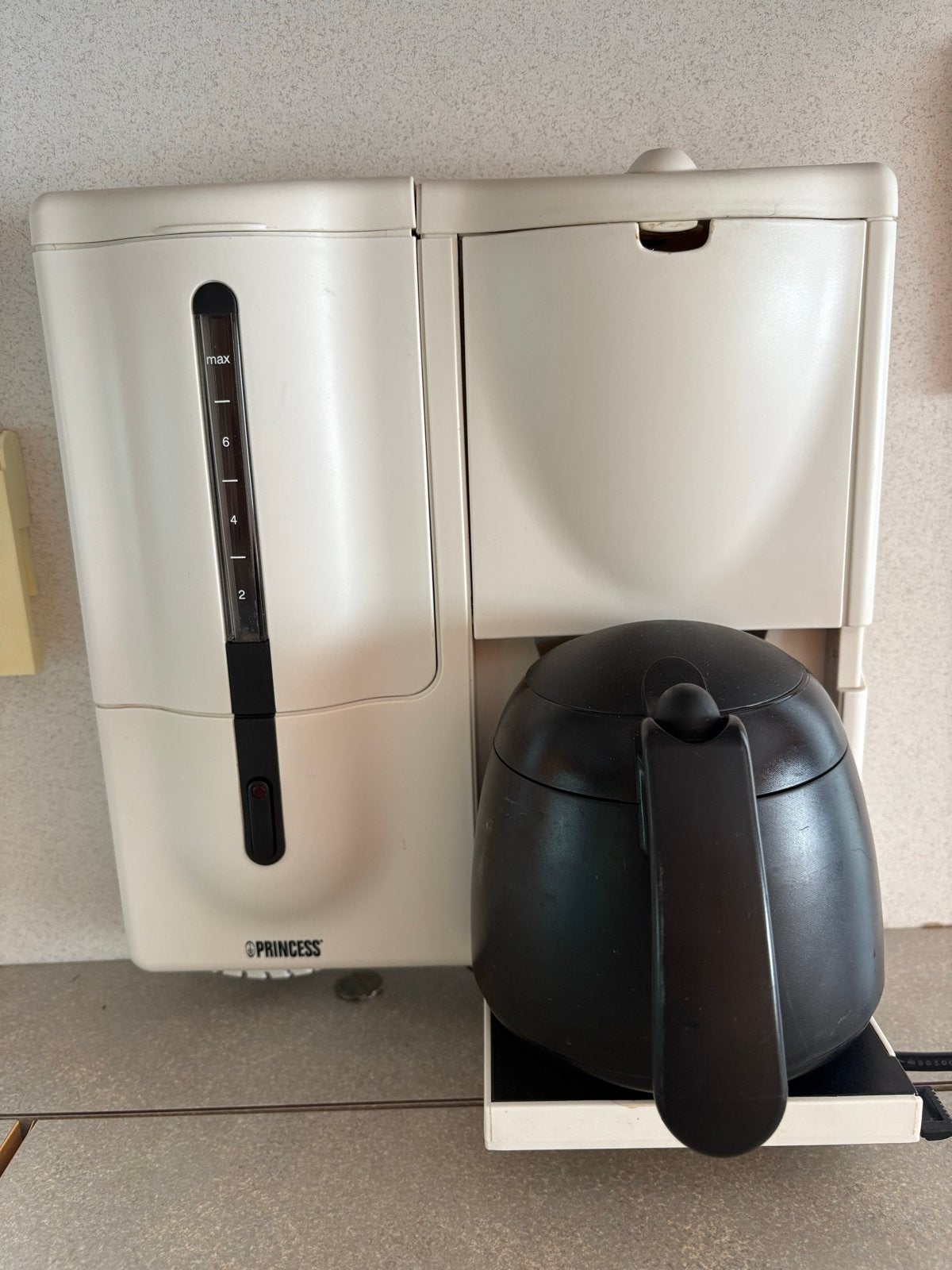 Princess wand koffiezetapparaat, Gebruikt, Koffiemachine, Gemalen koffie, Ophalen of Verzenden