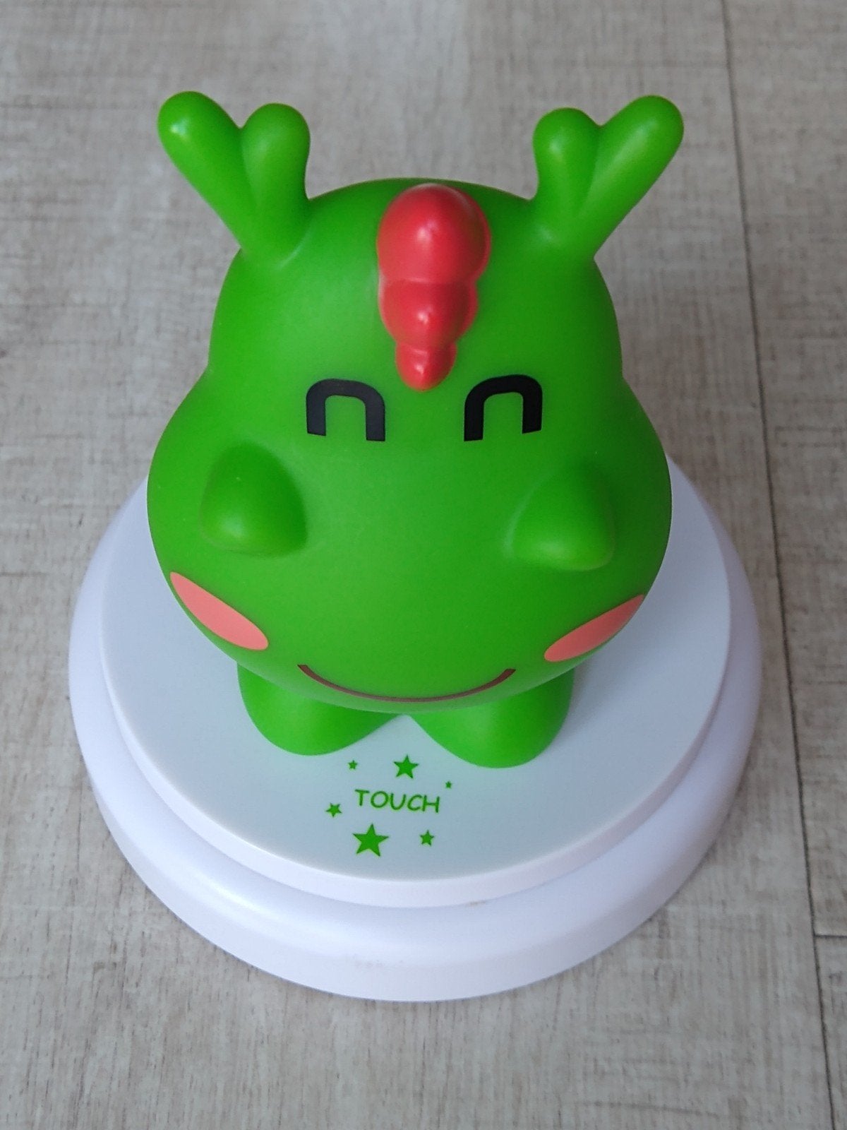 Alecto nachtlampje "Cute Dragon" Z.g.a.n., Ophalen of Verzenden, Overige merken, Groen, Draadloos