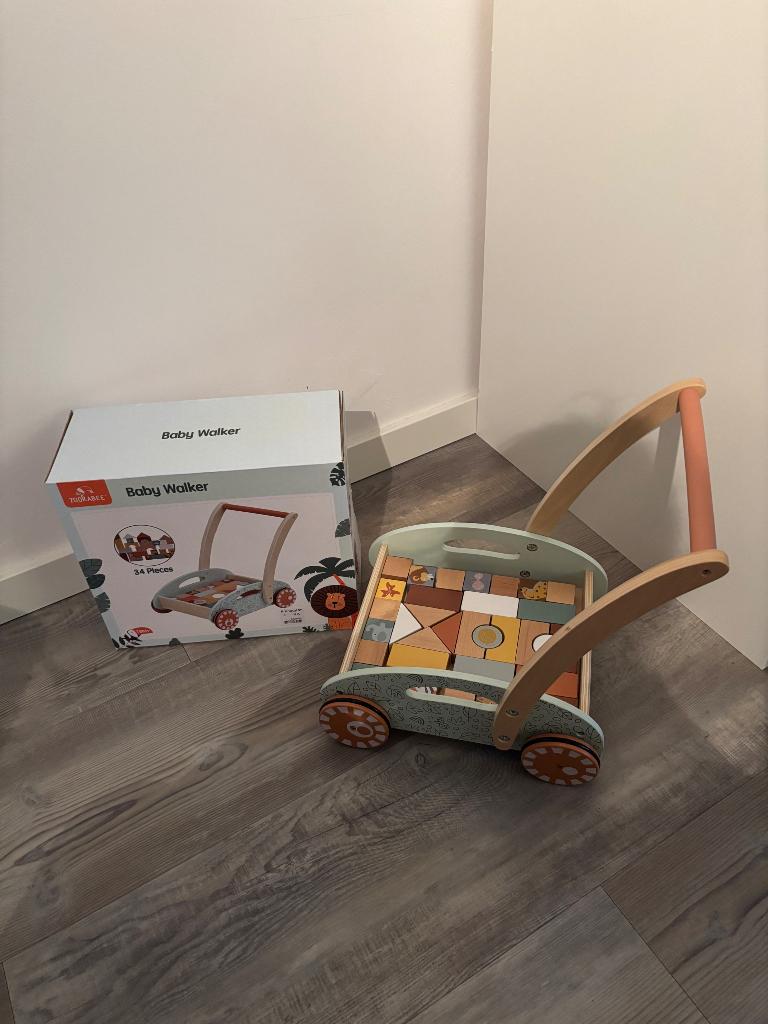 Baby walker, Ophalen, Zo goed als nieuw, Overige typen, Met wieltjes