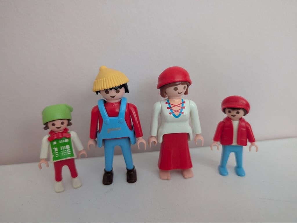 Playmobil poppetjes boerderij, boer en boerin, Ophalen of Verzenden, Zo goed als nieuw, Complete set