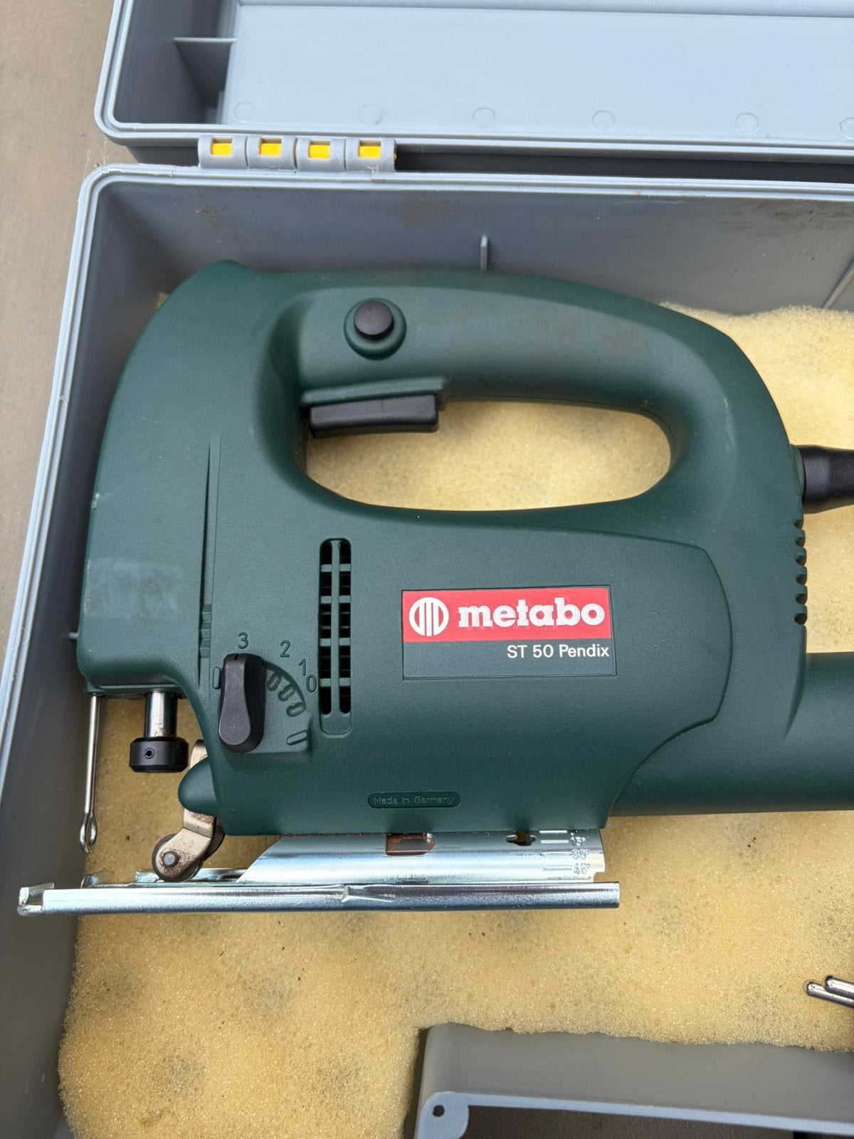 Metabo pendel decoupeerzaag ST50 Pendix 400Watt, Gebruikt, Decoupeerzaag, Ophalen of Verzenden, 30 tot 70 mm