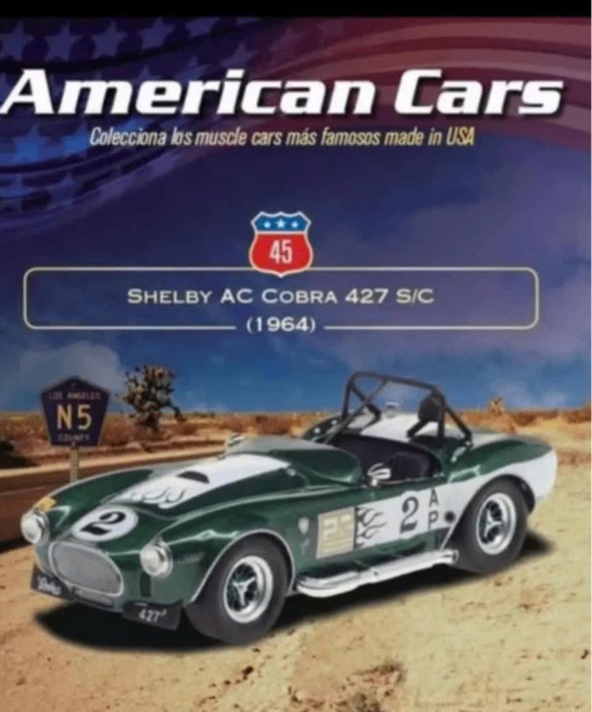 Shleby AC Cobra 427 S/C 1964 1/43 ALTAYA American cars # 45, Ophalen of Verzenden, Nieuw, Auto, Overige merken