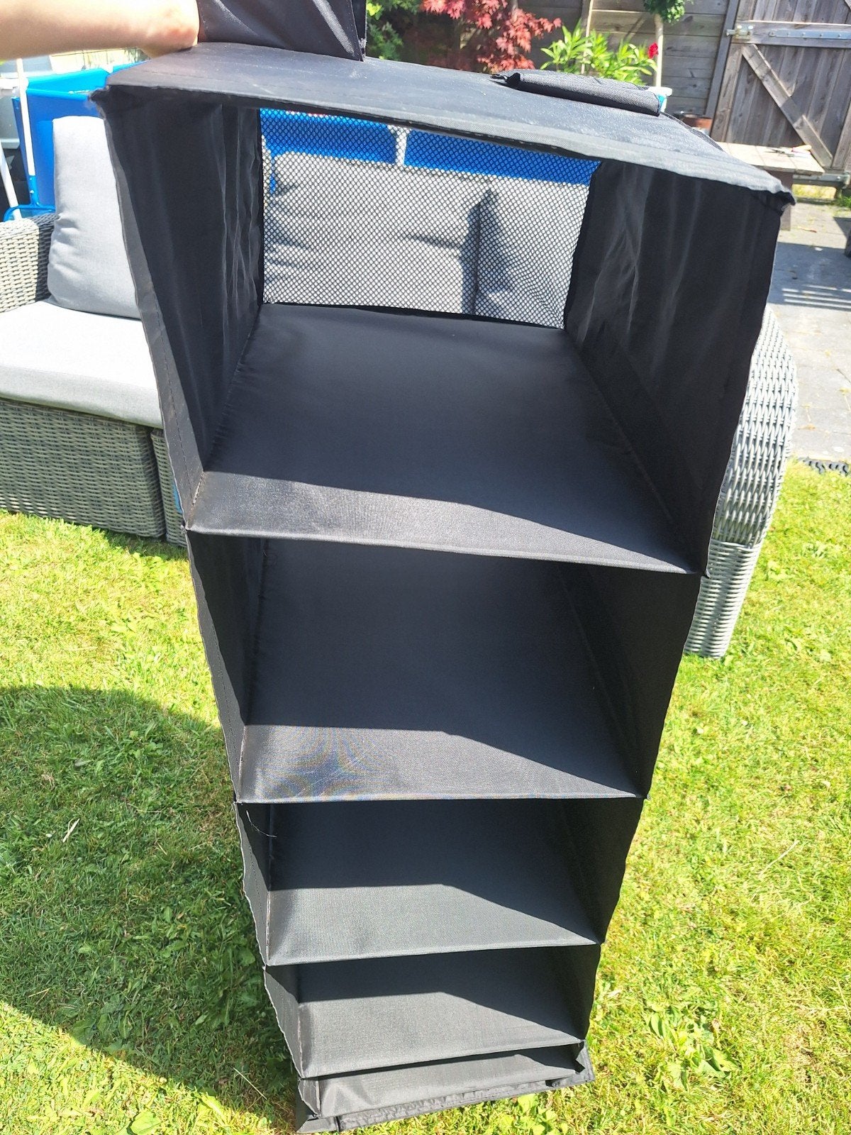 Handige camping opberger voor schoenen met klittenband, Caravans en Kamperen, Kampeeraccessoires, Ophalen of Verzenden, Zo goed als nieuw