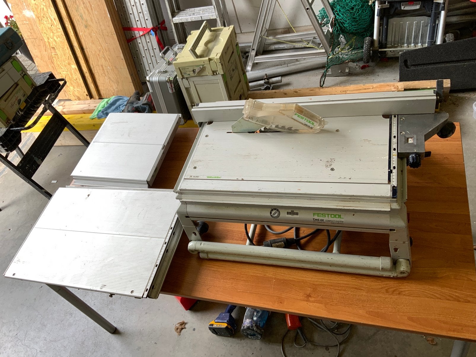Complete proffesionele Festool zaagtafel compleet, Ophalen, 1200 watt of meer, Cirkelzaag, 30 tot 70 mm