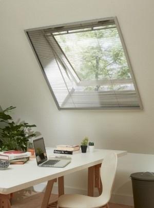 Luxe plissé (dak)raamhor ALUMINIUM omlijsting - S500- 103 cm, Bruynzeel, 100 tot 150 cm, Zwart, Stadhuisplein 70 4203 NS Gorinchem
