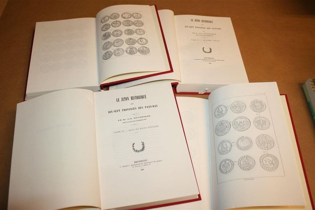 Box set boeken gesch munten in Nederland - Facsimile 1876, Postzegels en Munten, Munten en Bankbiljetten | Toebehoren, Ophalen of Verzenden