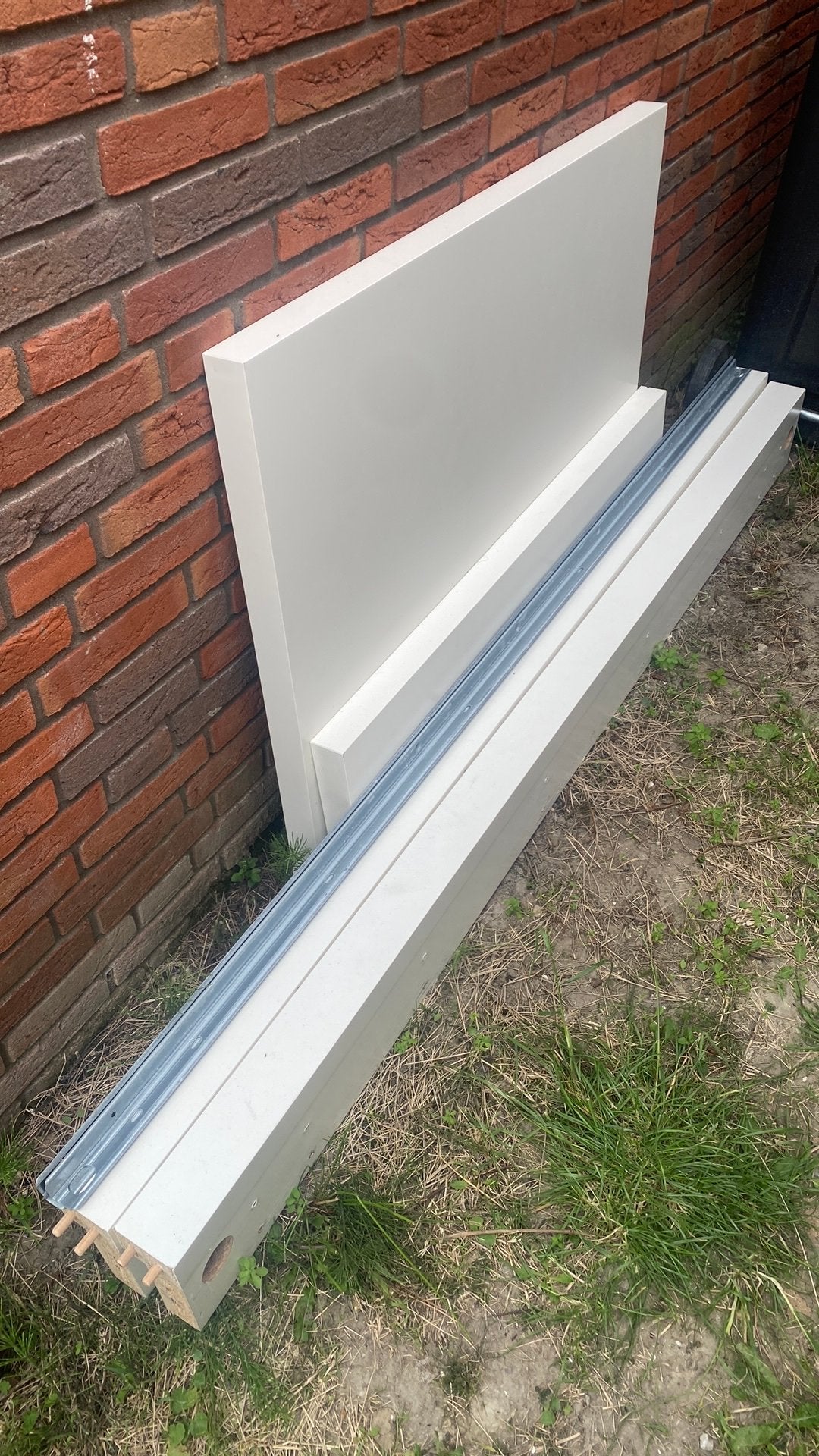 Gratis bed frame ikea bed malm, Minder dan 150 cm, Ophalen, Zo goed als nieuw, Markies