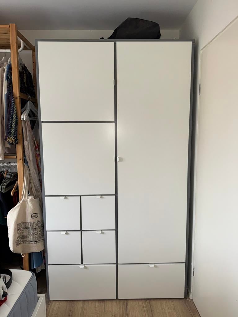 Ikea Visthus kledingkast, Huis en Inrichting, Kasten | Kledingkasten, Ophalen, 50 tot 100 cm, Zo goed als nieuw, 150 tot 200 cm