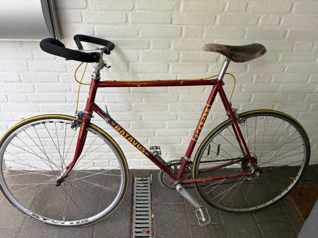 Batavus vintage fiets, Ophalen, Gebruikt, 10 tot 15 versnellingen, Velgrem