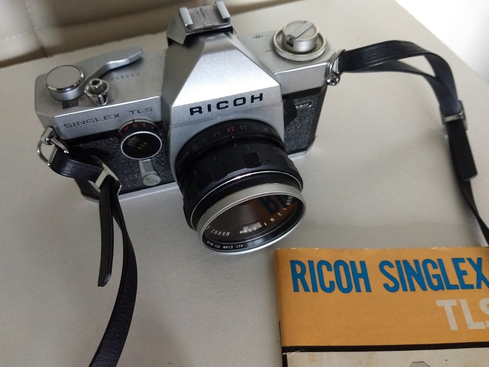Ricoh Singlex TLS Analoge fotocamera, Ophalen, Gebruikt, Spiegelreflex, Overige Merken