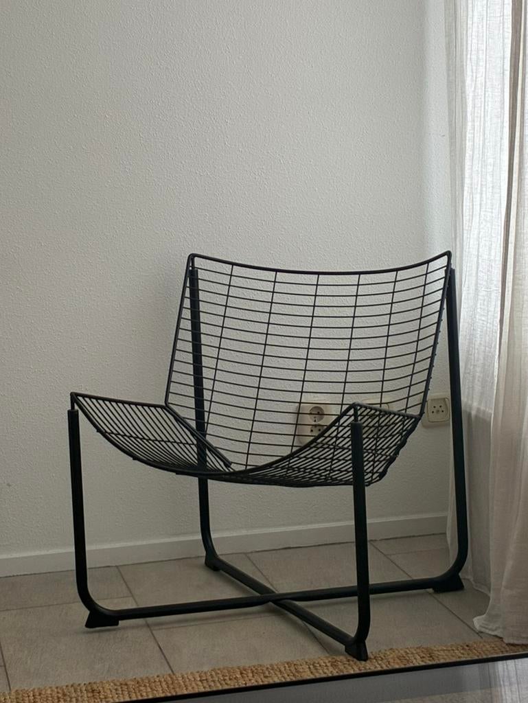 Ikea SKÅLBODA Armchair, black, Ophalen of Verzenden, Zo goed als nieuw, Zwart, Eén
