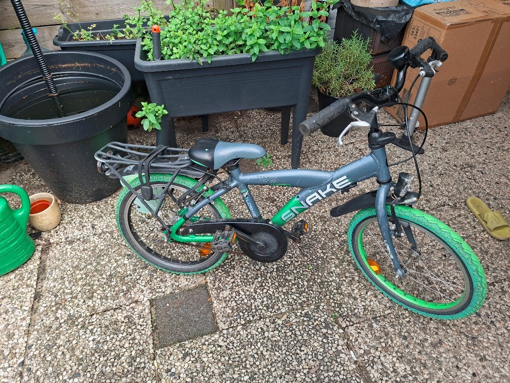 18 inch LOEKIE SNAKE kinder fiets, Fietsen en Brommers, Ophalen, Gebruikt, 16 tot 20 inch