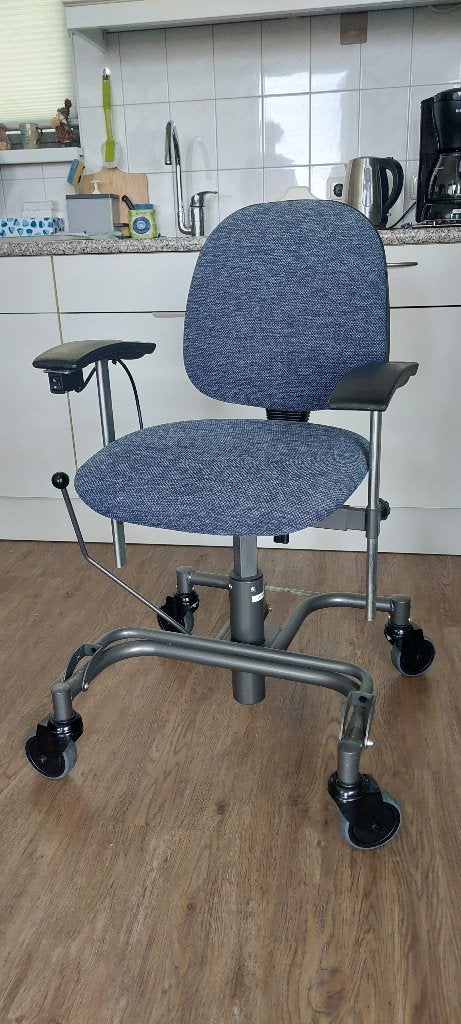 trippelstoel, Ophalen, Gebruikt