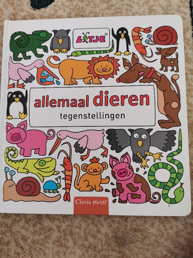 Alle dieren tegenstellingen boek, Ophalen, Zo goed als nieuw