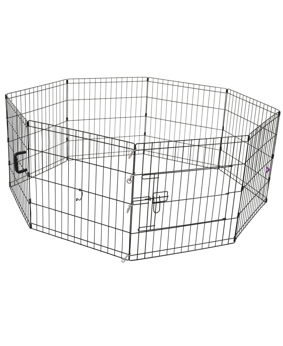 Puppyren Zwart 61x76 cm, Ophalen, Zo goed als nieuw, 75 tot 110 cm