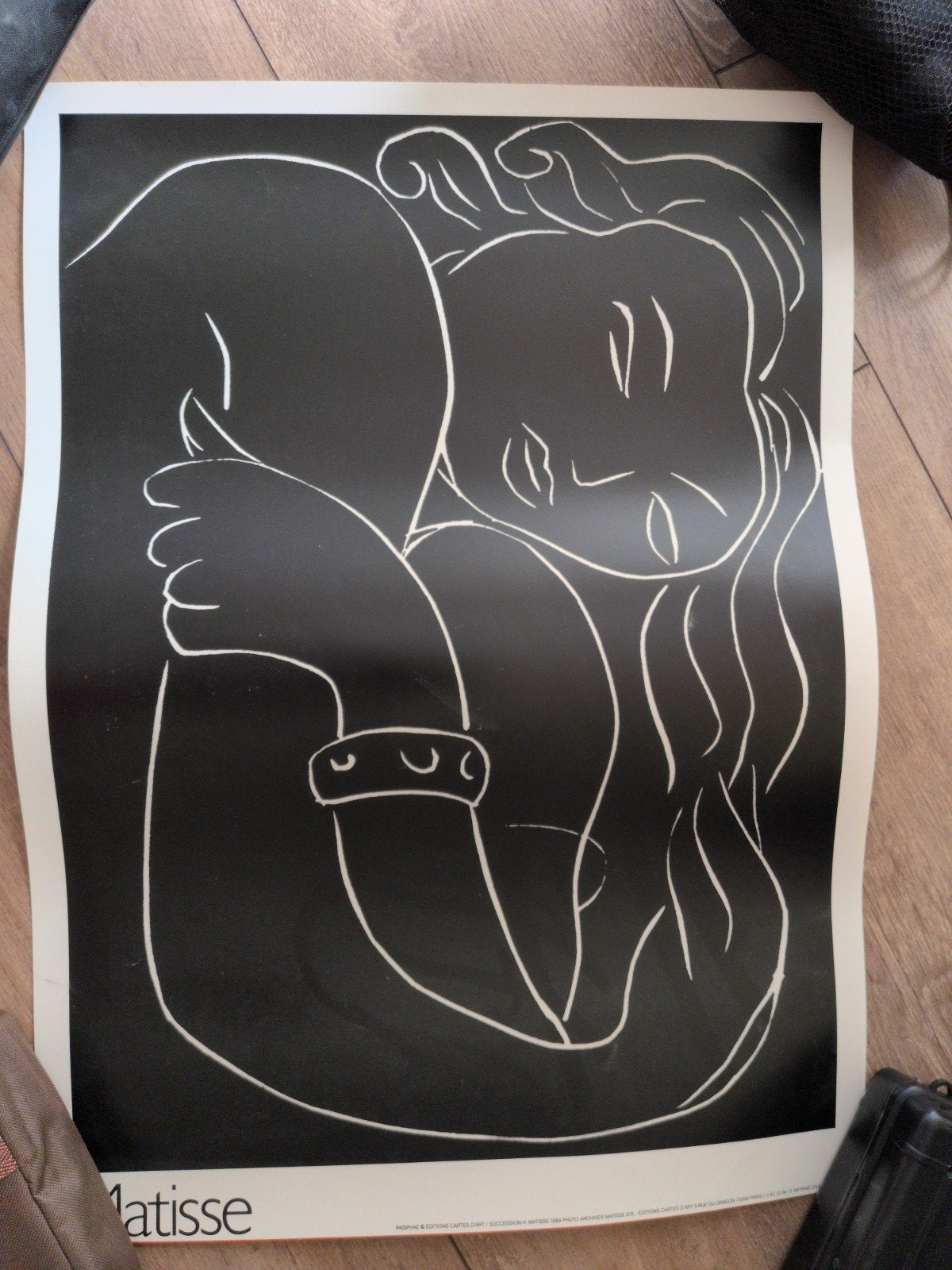 Matisse 'Nu Bleu' poster - Zwart-wit kunstprint, Ophalen of Verzenden