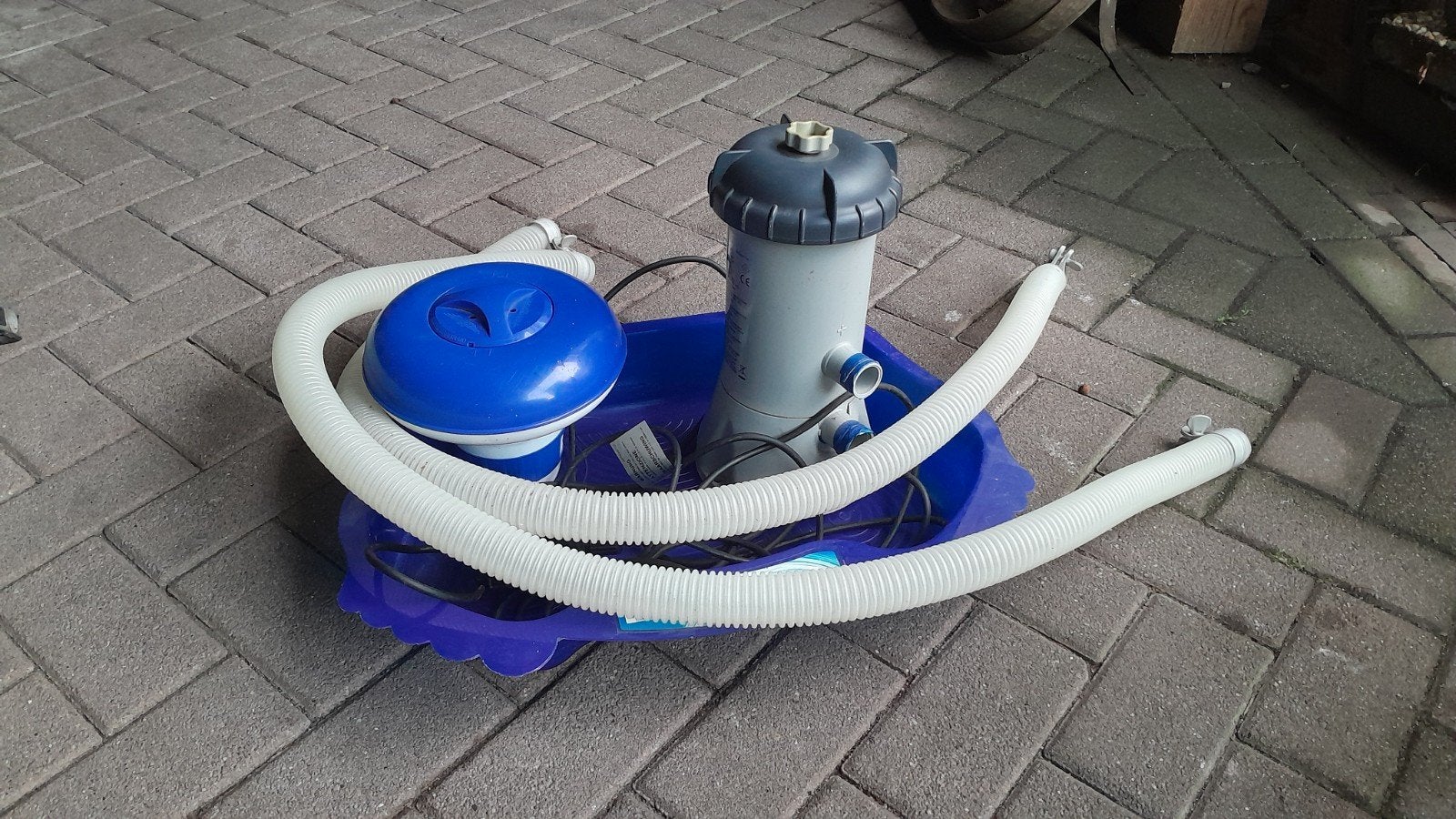 Zwembad toebehoren, Ophalen, Gebruikt, Reinigingsmiddel