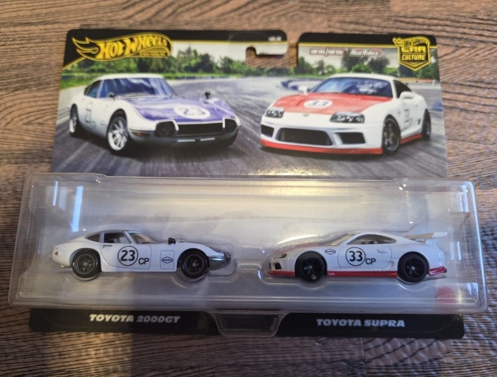 2 Pack Hot Wheels Car Culture Toyota 2000GT & Toyota Supra, Mattel Europa B.V., Gondel 1 , 1186MJ Amstelveen, Nederland, Nieuw