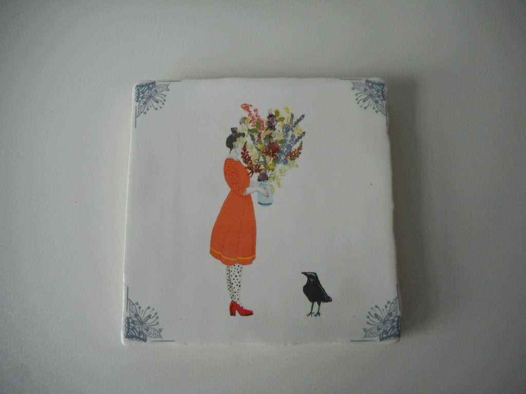 Tegel van Storytiles, Steen/keramiek, Ophalen of Verzenden, Zo goed als nieuw, 10 cm