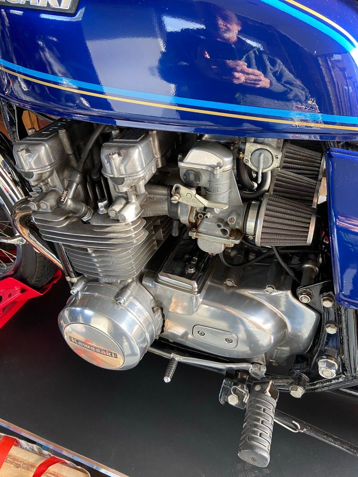 Kawasaki Z650 1978 - Projectmotor, start niet