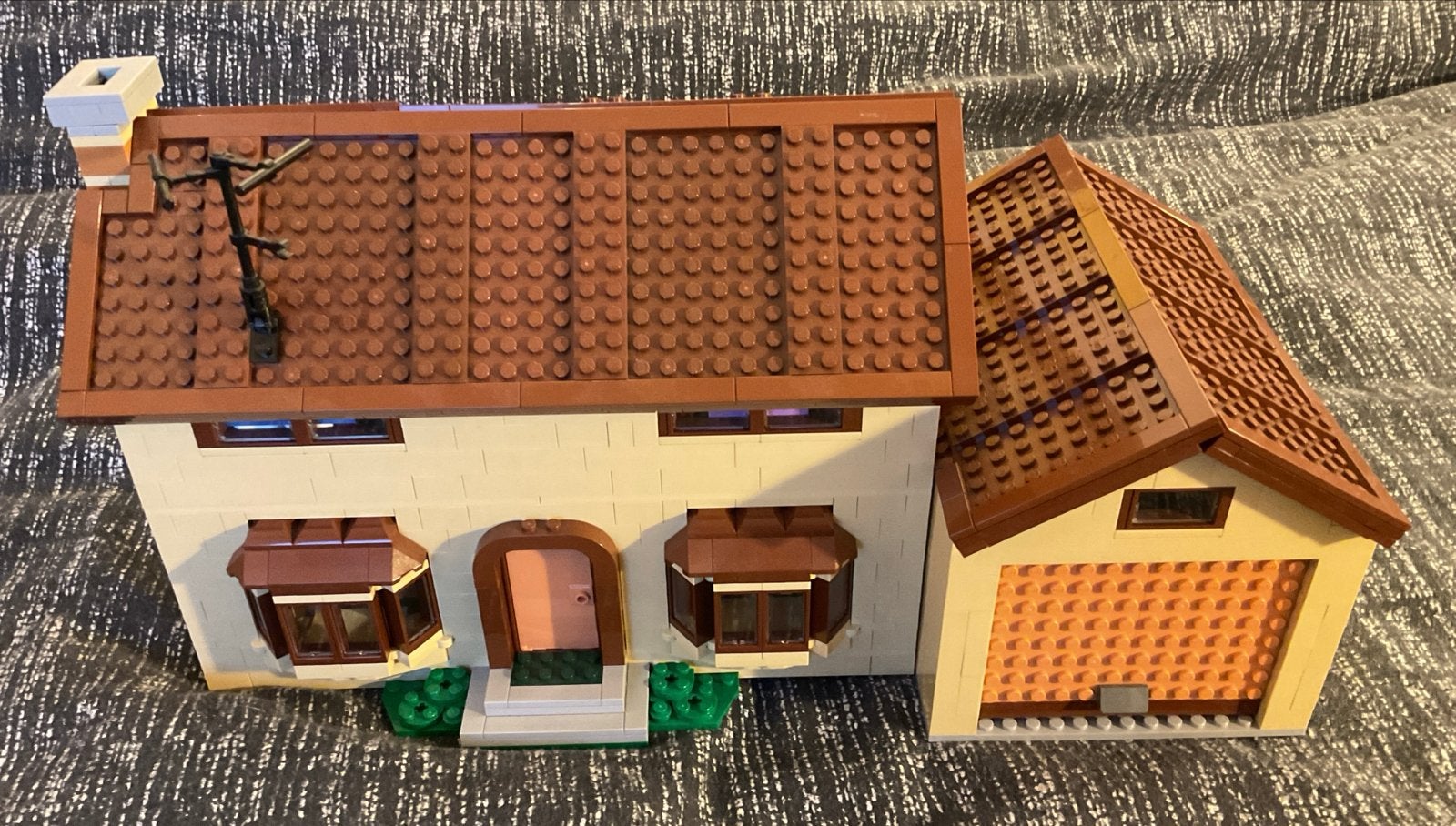 LEGO The Simpsons Huis (71006) met roze auto, Kinderen en Baby's, Ophalen, Zo goed als nieuw