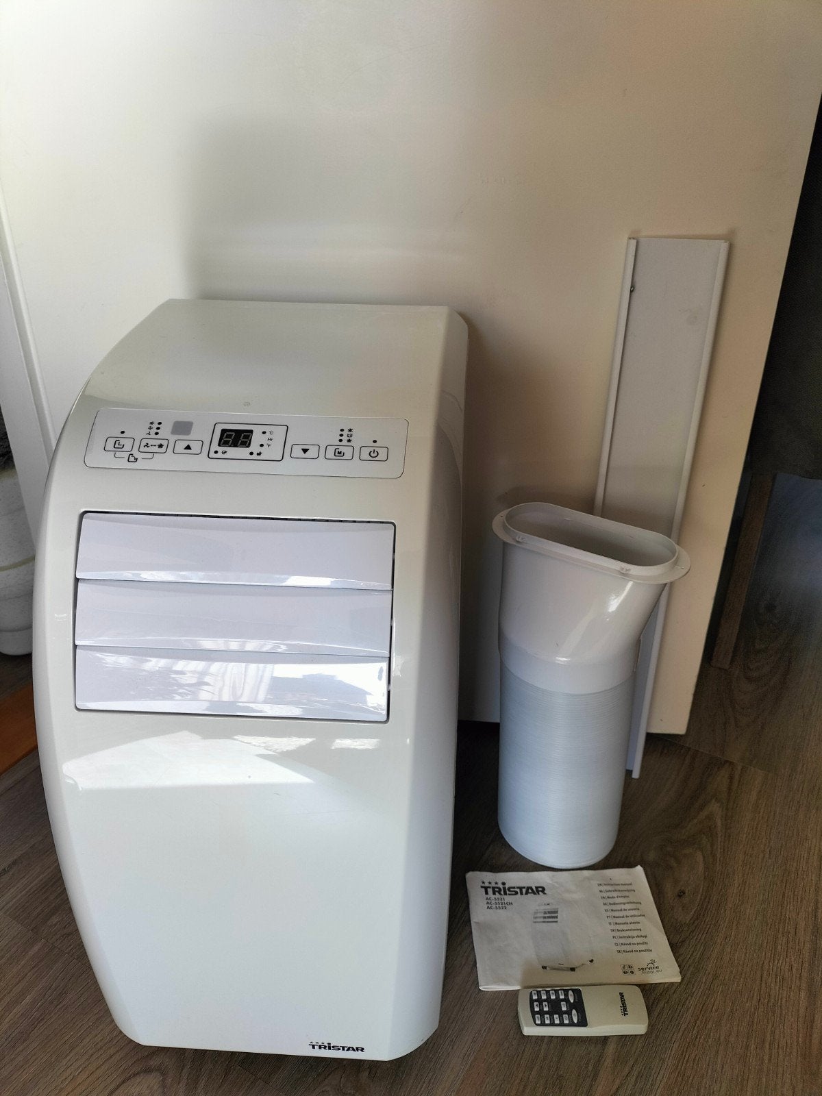 Tristar mobiele airco, Ophalen, Gebruikt, 3 snelheden of meer, Afstandsbediening