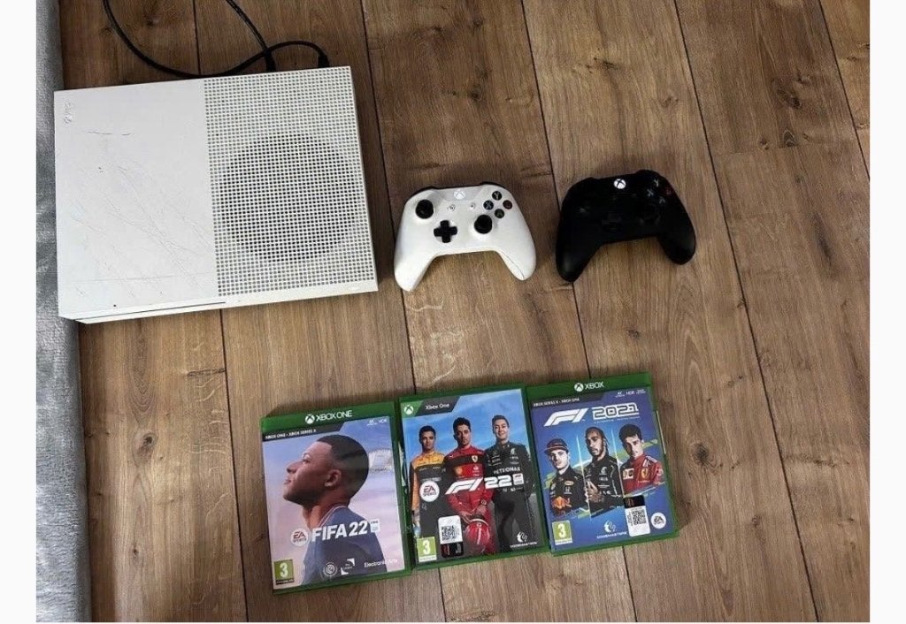 Xbox One S, Ophalen, Met 2 controllers, Xbox One S, 500 GB