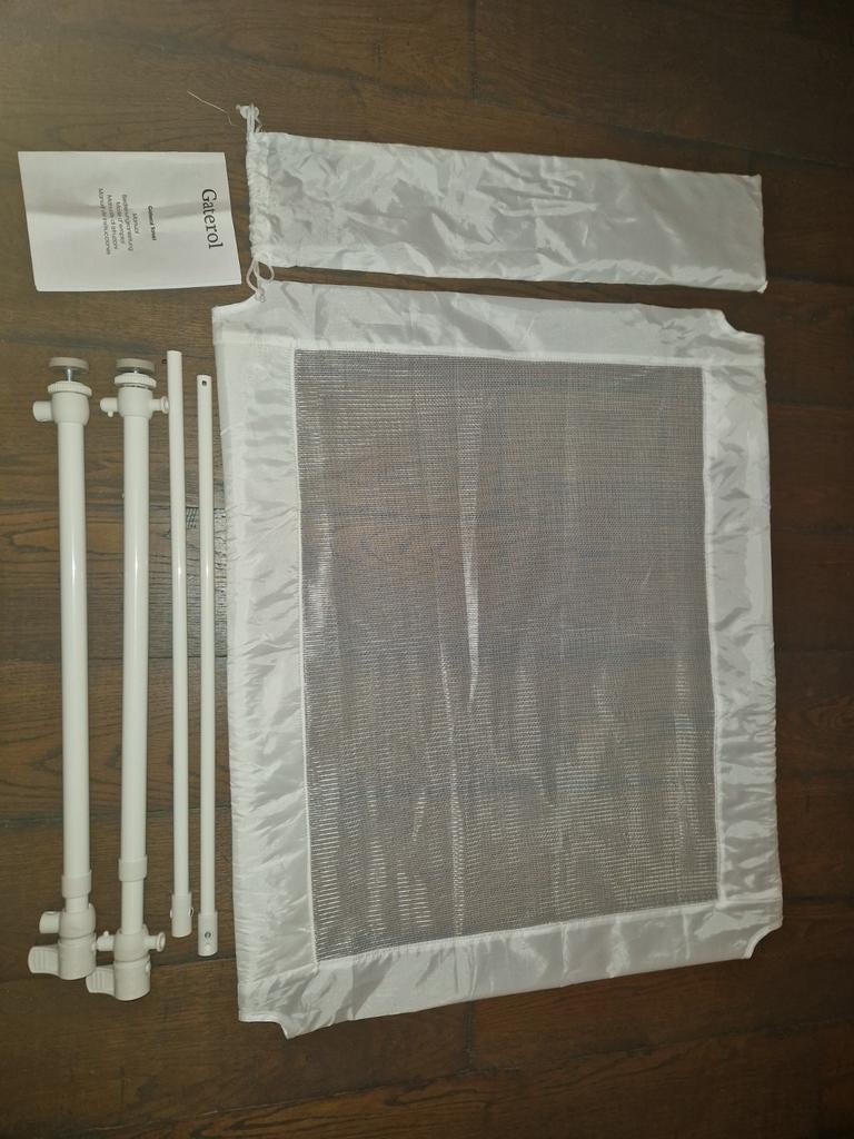 Gaterol travel traphekje 1x zonder boren, Ophalen of Verzenden, Metaal of IJzer, Minder dan 100 cm, Klemhekje