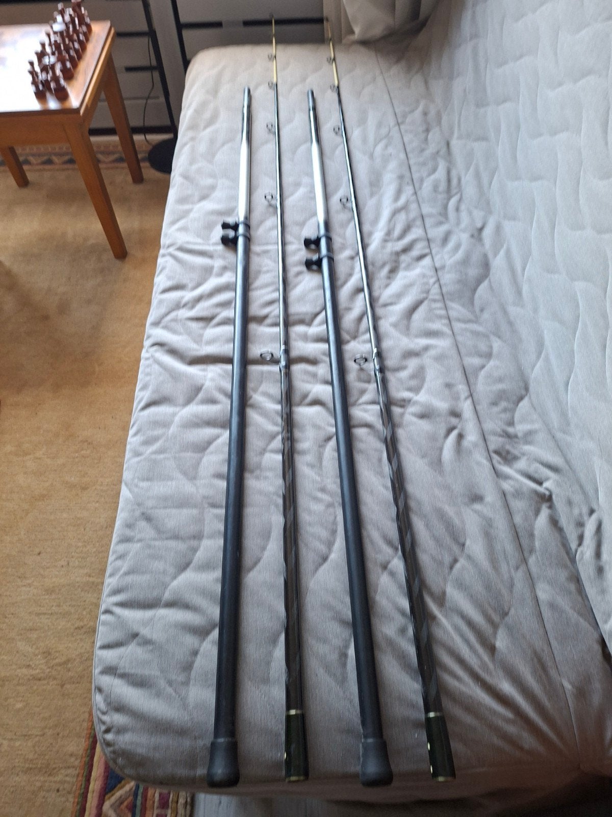2 Shimano Diaflash EX Surf 12RG zeehengels, zgan, Ophalen of Verzenden