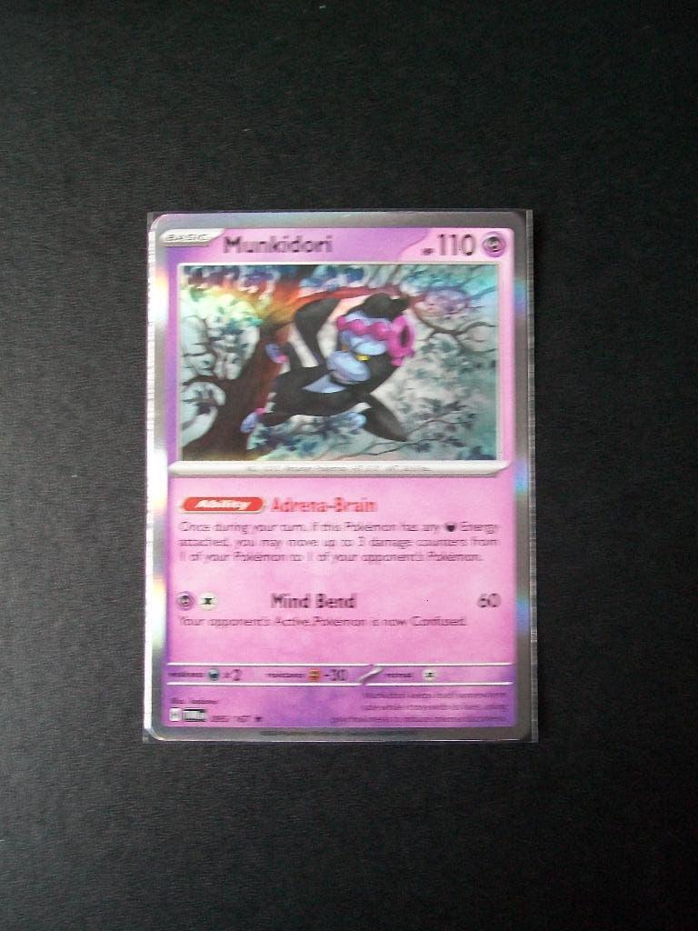 2039. Nieuwe Pokemon Kaart holo rare MUNKIDORI HP110 095/167, Verzenden, Nieuw, Losse kaart, Foil