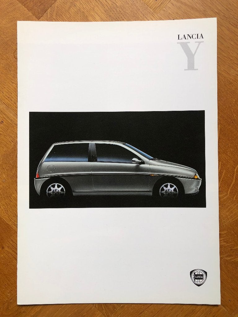 Lancia Y Italiaanse folder 1998, Nieuw, Ophalen of Verzenden, Overige merken, Lancia
