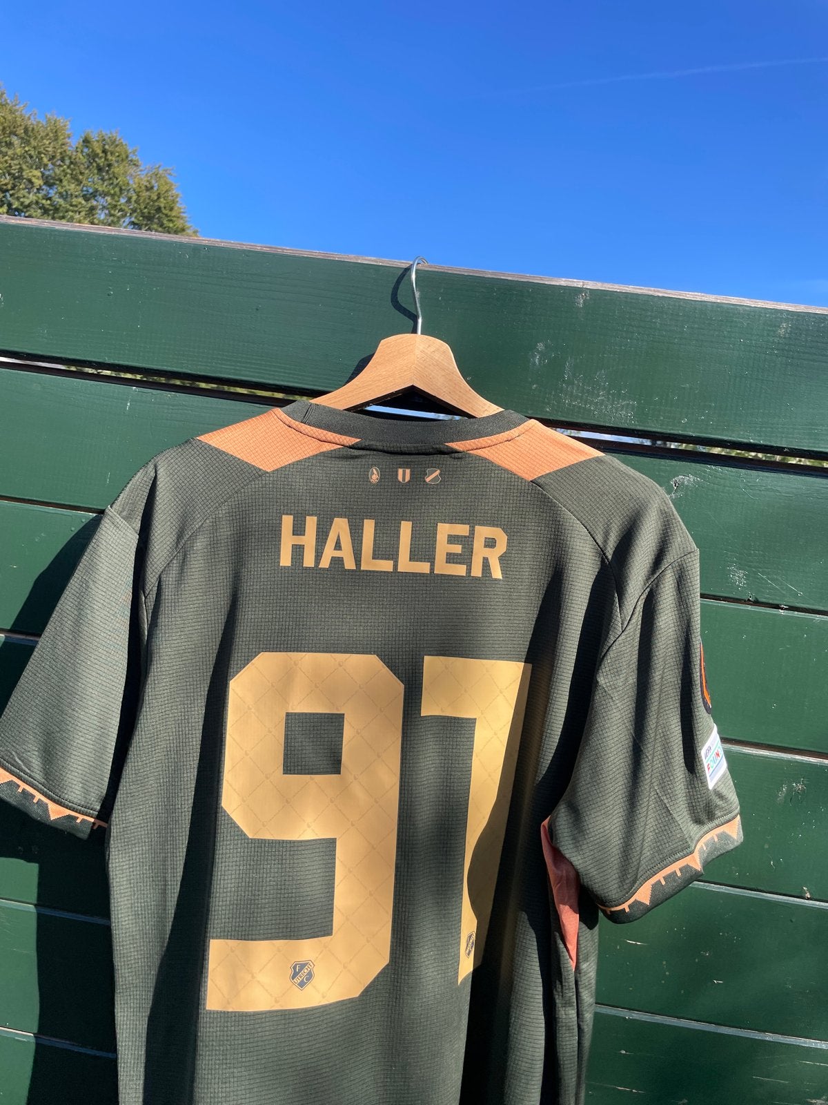 FC Utrecht Pro Player European usued Haller #97, Maat L, Ophalen of Verzenden, Nieuw, Shirt