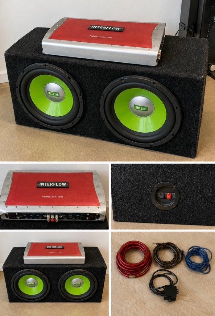 Subwoofer auto, Auto diversen, Ophalen, Gebruikt