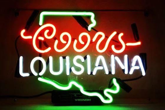 Coors USA bier neon licht reclame verlichting bar cafe kroeg, Lichtbak of (neon) lamp, Nieuw, Ophalen of Verzenden, Info@americansaleshop.nl
