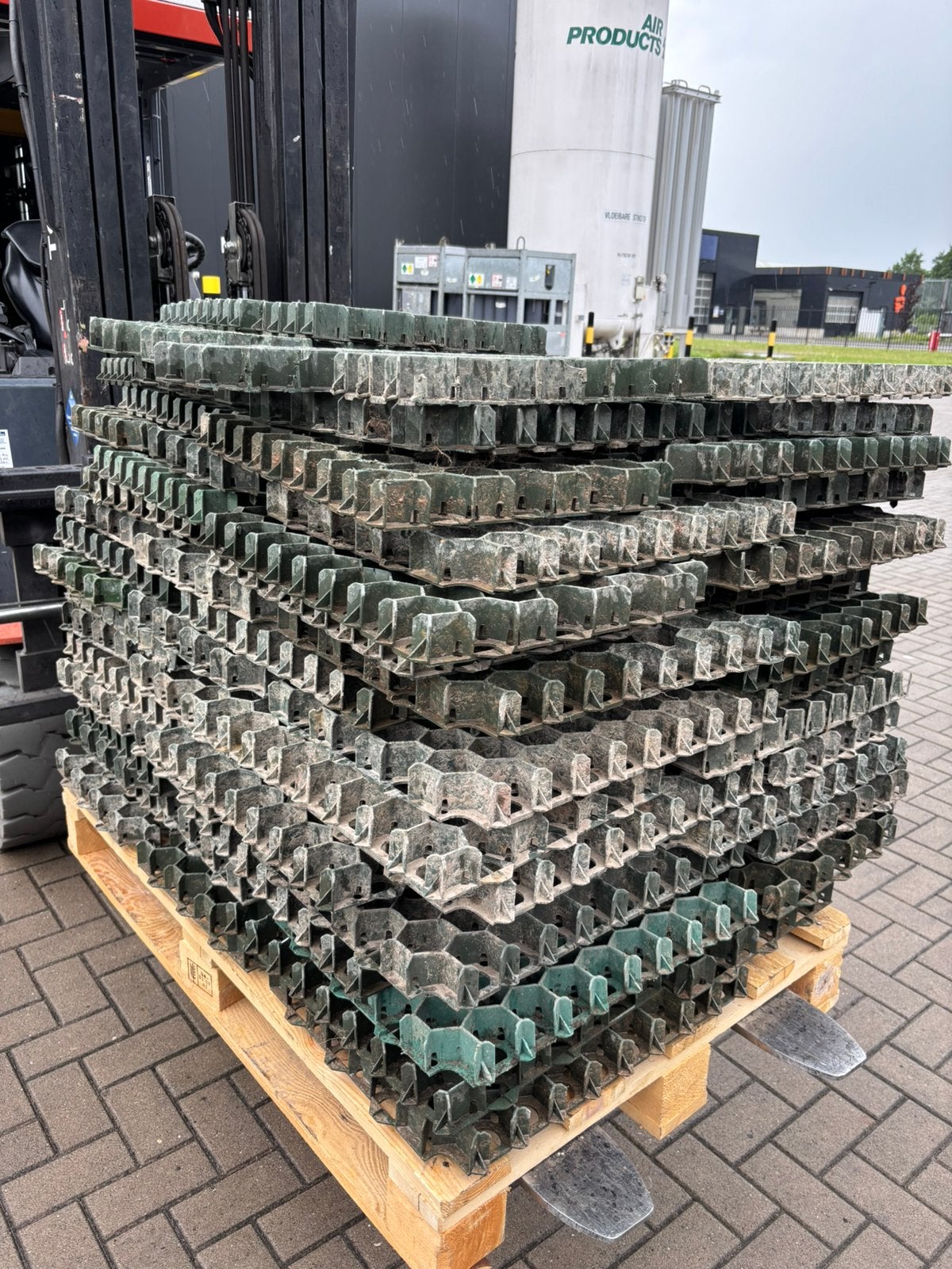 Grindmatten, Tuin en Terras, Ophalen, Gebruikt